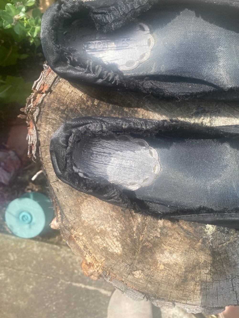 Seychelles Women's 9.5 Black Satiny Ballerina Shoes - Picture 8 of 10